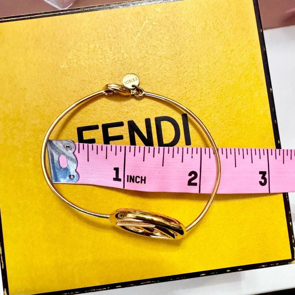 Gold Fendi Bracelet